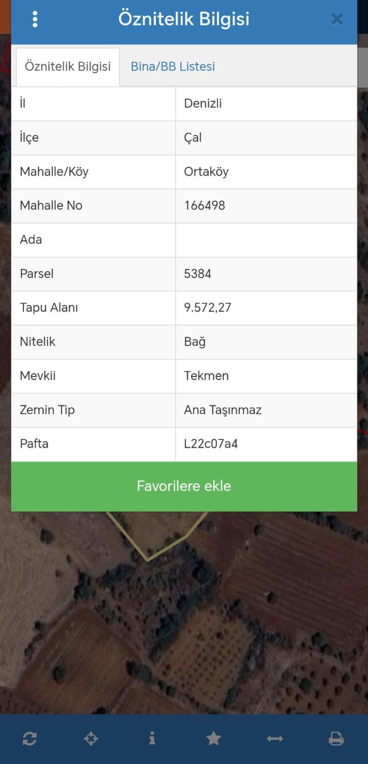 REMAX MODEL'DEN ÇAL ORTAKÖY'DE 9572M² TARLA