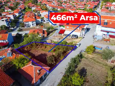 RE/MAX İNCİ'DEN İSTİKLAL MAH. MİLLET BAHÇESİ YAKINI SATILIK 466M² ARSA 