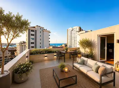DENİZ MANZARALI KALAMIŞ MODA CEPHELİ 290 M2 DUBLEKS