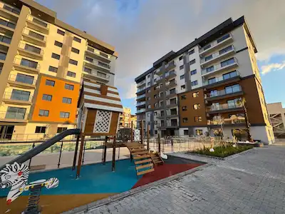 İZKA NORTH MAVİŞEHİR'DE MANZARA CEPHE 1+1 SIFIR KİRALIK DAİRE