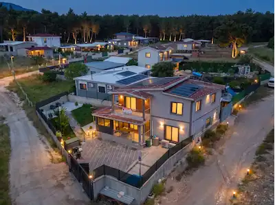 BUCA KAYNAKLAR SATILIK LÜKS DUBLEKS VILLA VE ARAZISI