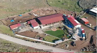 ALİAĞA ŞAKRAN'DA 6.125 M² KURULU BESİ ÇİFTLİĞİ
