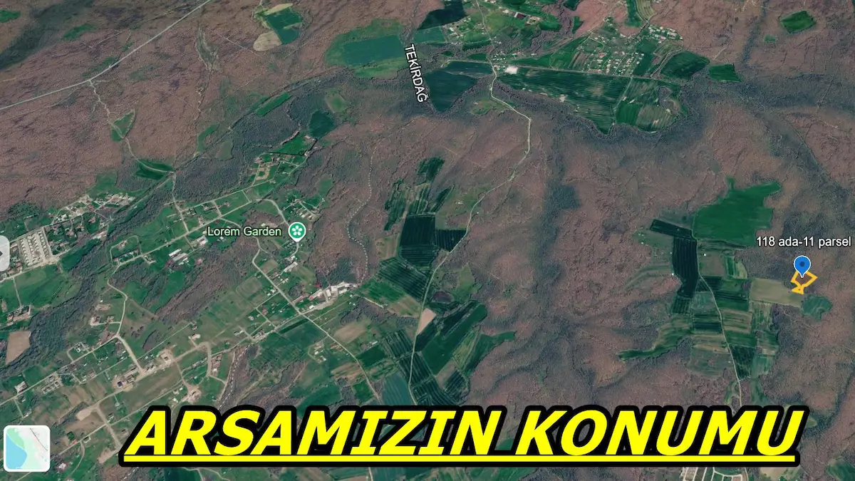 SİLİVRİ ÇAYIRDERE’DE TREN YOLUNA YAKIN SATILIK MÜSTAKİL PARSEL 