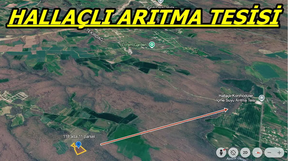 SİLİVRİ ÇAYIRDERE’DE TREN YOLUNA YAKIN SATILIK MÜSTAKİL PARSEL  3