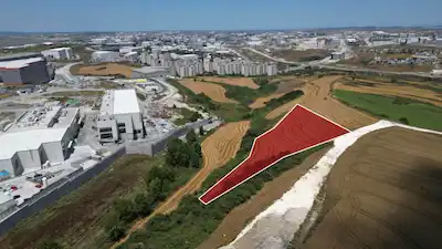 LOJİSTİK TESİS İMARLI 11.864 M² SATILIK SANAYİ ARSASI