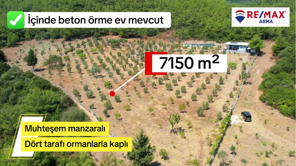 MENDERES ÇİLE KÖYÜNDE ÖZEL BİR TARLA AÇIKLAMAYI OKU