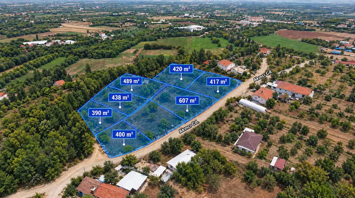 DİLEK MERKEZ'DE KONUT İMARLI ARSA