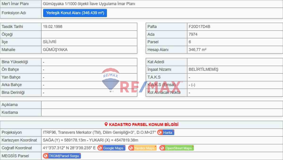 SILIVRI GUMUSYAKA'DA FIRSAT ARSA !