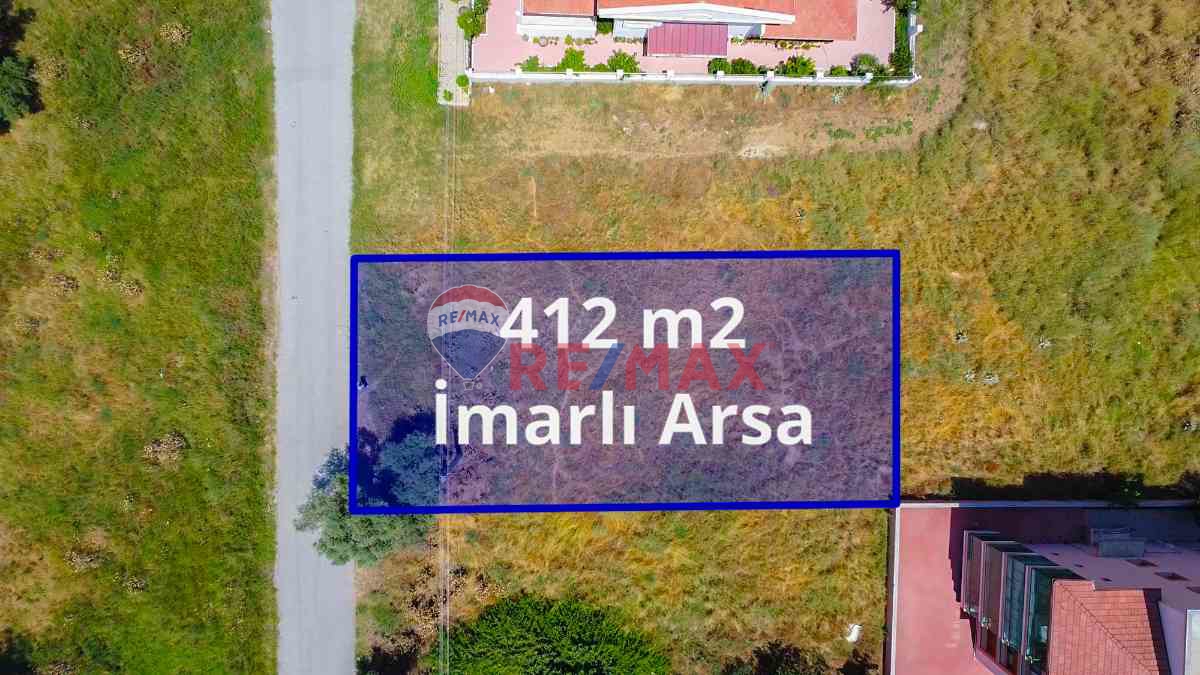 ÖDEMIŞ ATATÜRK MAHALLESI’NDE 4 KAT KONUT İMARLI 412 M² ARSA 
