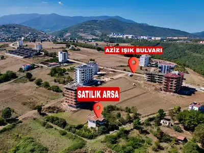 ATAKUM AZİZ IŞIK BULVARINA 5.PARSEL SATILIK 5 KAT İMARLI ARSA