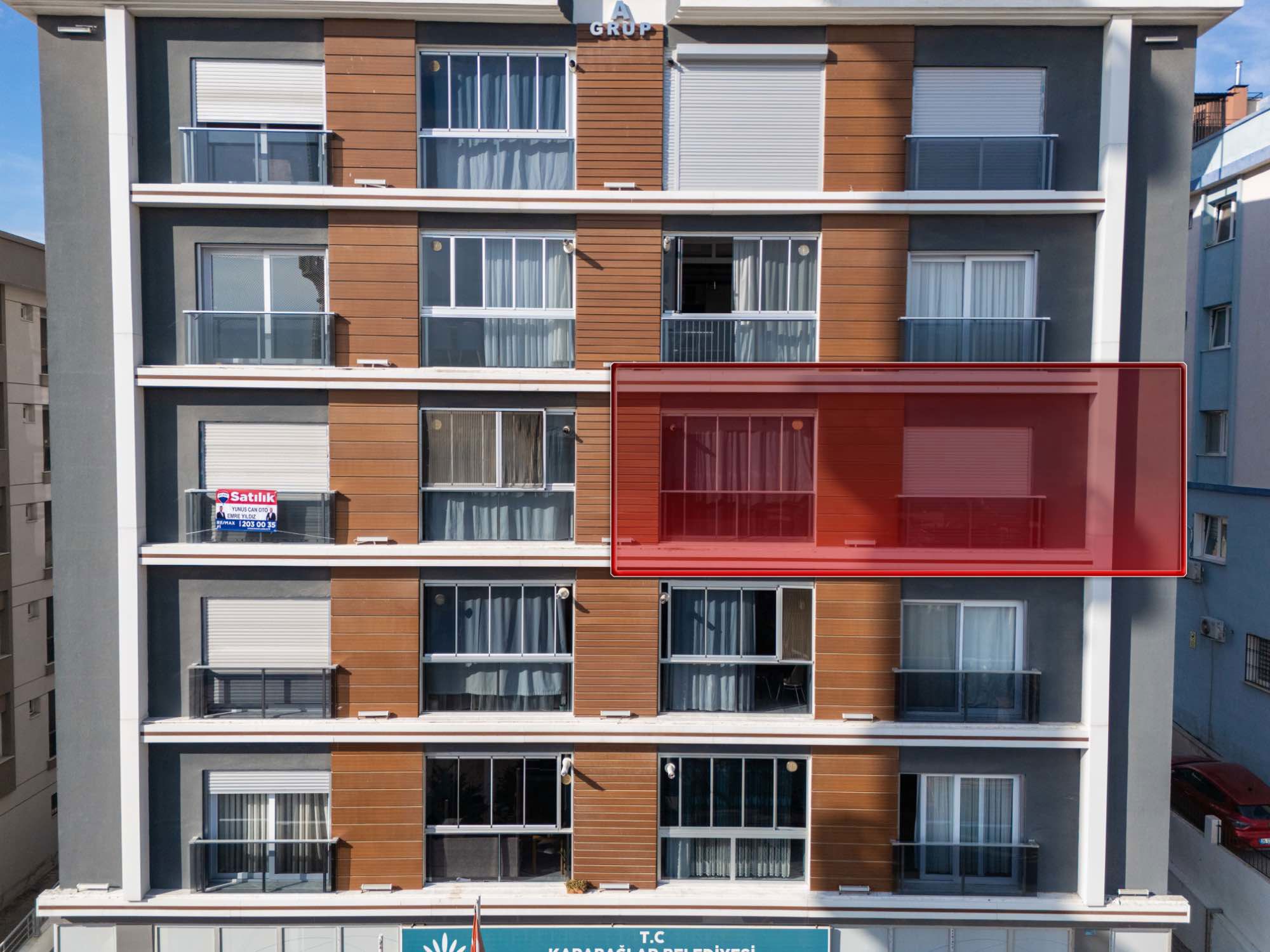 GÜNALTAY MAHALLESİNDE 3+1 SATILIK DAİRE ARA KAT YENİ BİNA