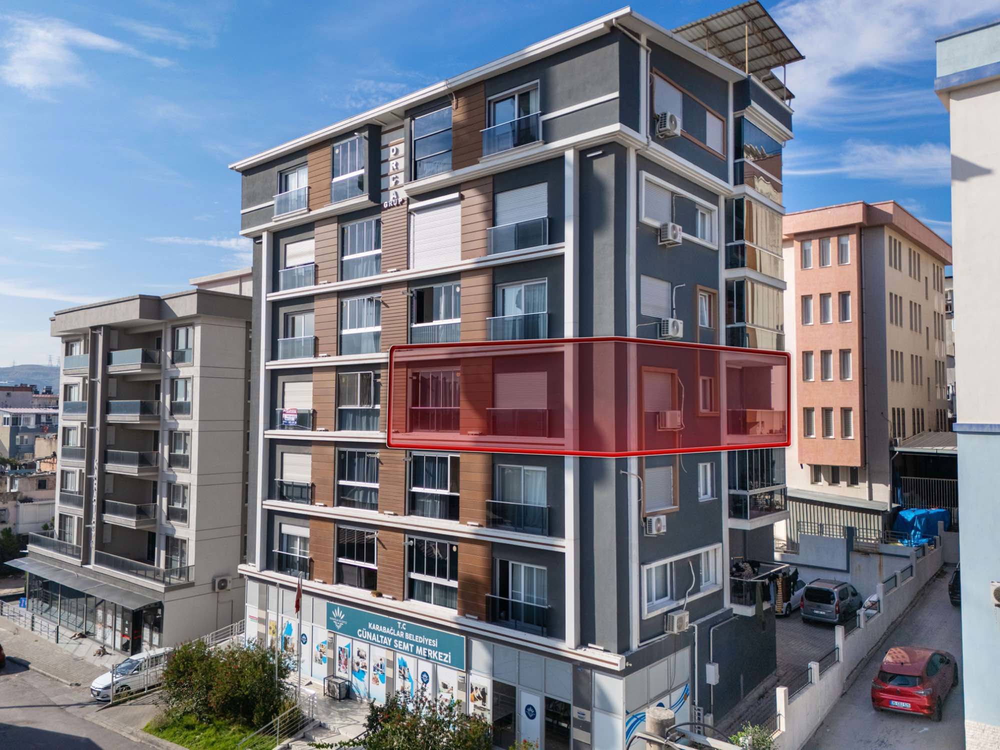 GÜNALTAY MAHALLESİNDE 3+1 SATILIK DAİRE ARA KAT YENİ BİNA
