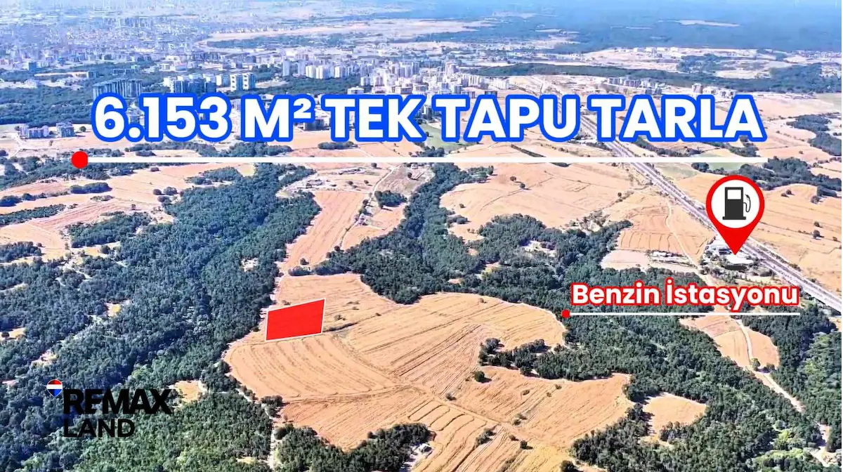 BÜYÜKÇAVUŞLU'DA 25M YOL CEPHELİ ÇİFTLİKLER AKSINDA FIRSAT TARLA