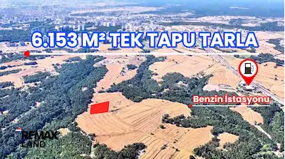 BÜYÜKÇAVUŞLU'DA 25M YOL CEPHELİ ÇİFTLİKLER AKSINDA FIRSAT TARLA