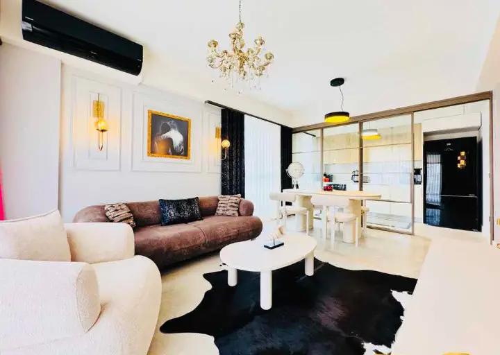 SİNPAŞ KORU AURA'DA FULL EŞYALI BÜYÜK TİP SATILIK 2+1 DAİRE