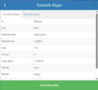 KULA TATLIÇEŞME’DE KÖY İÇİ İMARLI, ALTYAPISI HAZIR 1.338 M² YATIRIM FIRSATI