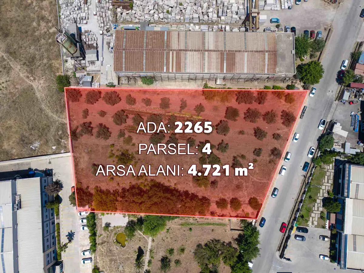 KEMALPAŞA ORGANIZE SANAYI BÖLGESI'NDE SATILIK ARSA FIRSAT
