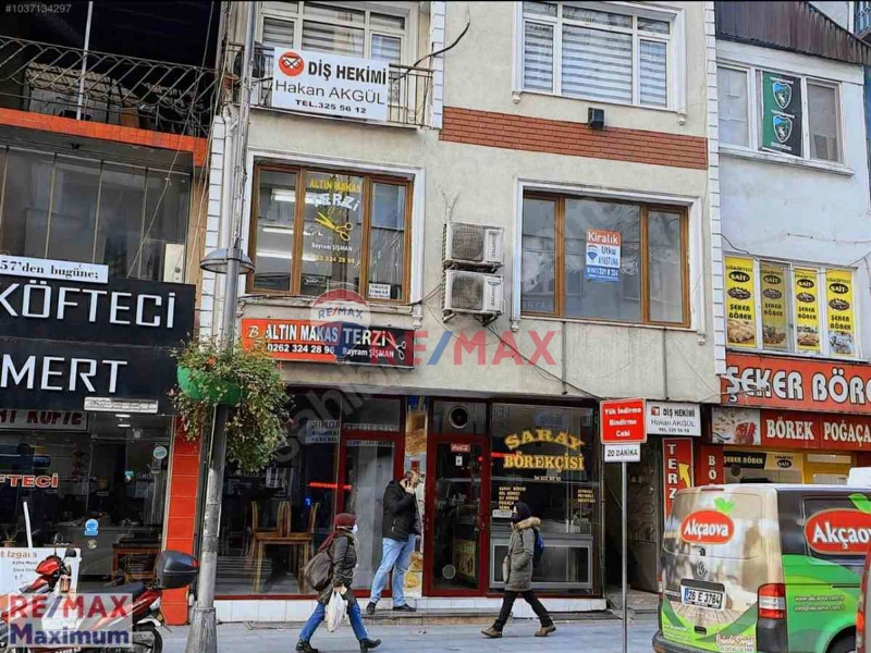 REMAX MAXİMUM'DAN ANA CADDE ÜSTÜ KİRALIK BÜRO OFİS İŞYERİ