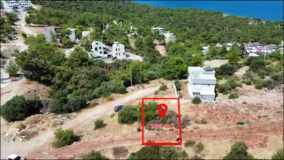 DENİZ MANZARALI 288 M² VİLLA ARSASI 2 KAT İMARLI