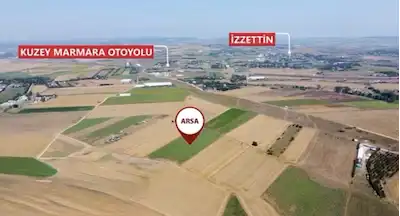 ÇATALCA İZZETTİN’DE  20.319 M² SATILIK ARSA