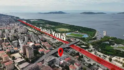 IDEALTEPE SAHILDE SATILIK DENIZ MANZARALI, ÇIFT GIRIŞLI 4+2 DUBLEKS