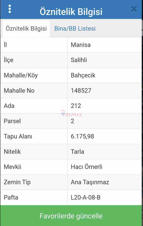 Manisa/Salihli/Bahcecik "Satılık tarla