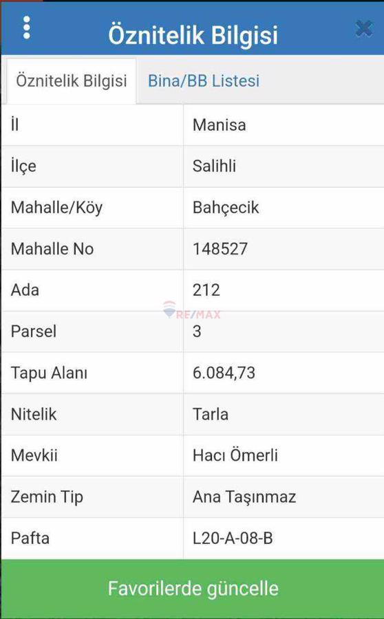 Manisa/Salihli/Bahcecik "Satılık tarla