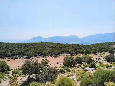 ANTALYA KAŞ AKLAR MAHALLESI'NDE SATILIK 1166 M² TARLA