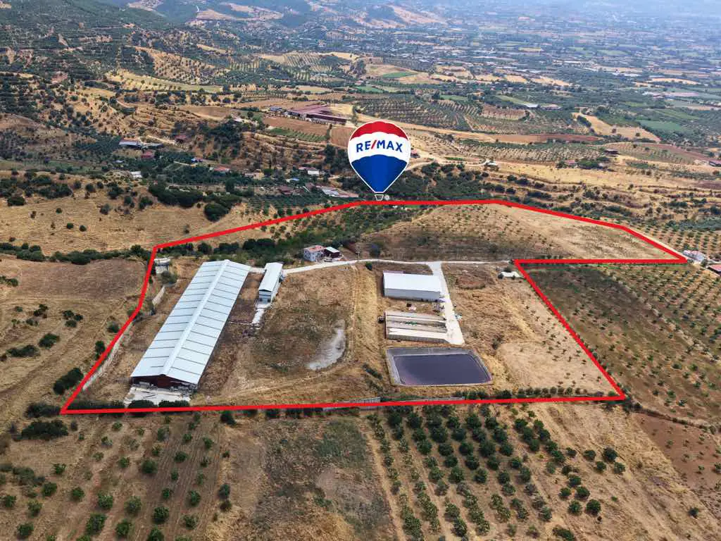 REMAX GALAKSİ / İZMİR KİRAZ'DA AVRUPA BİRLİĞİ ONAYLI SATILIK ÇİFTLİK