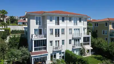 ESTON DENİZ YAKAMOZ DA MUHTEŞEM DENİZ MANZARALI KATLI DUBLEX