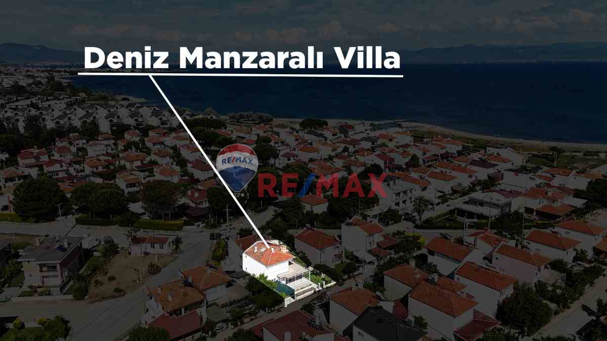 RE/MAX İNCİ'DEN ALTINOLUK FENER'DE SATILIK VİLLA