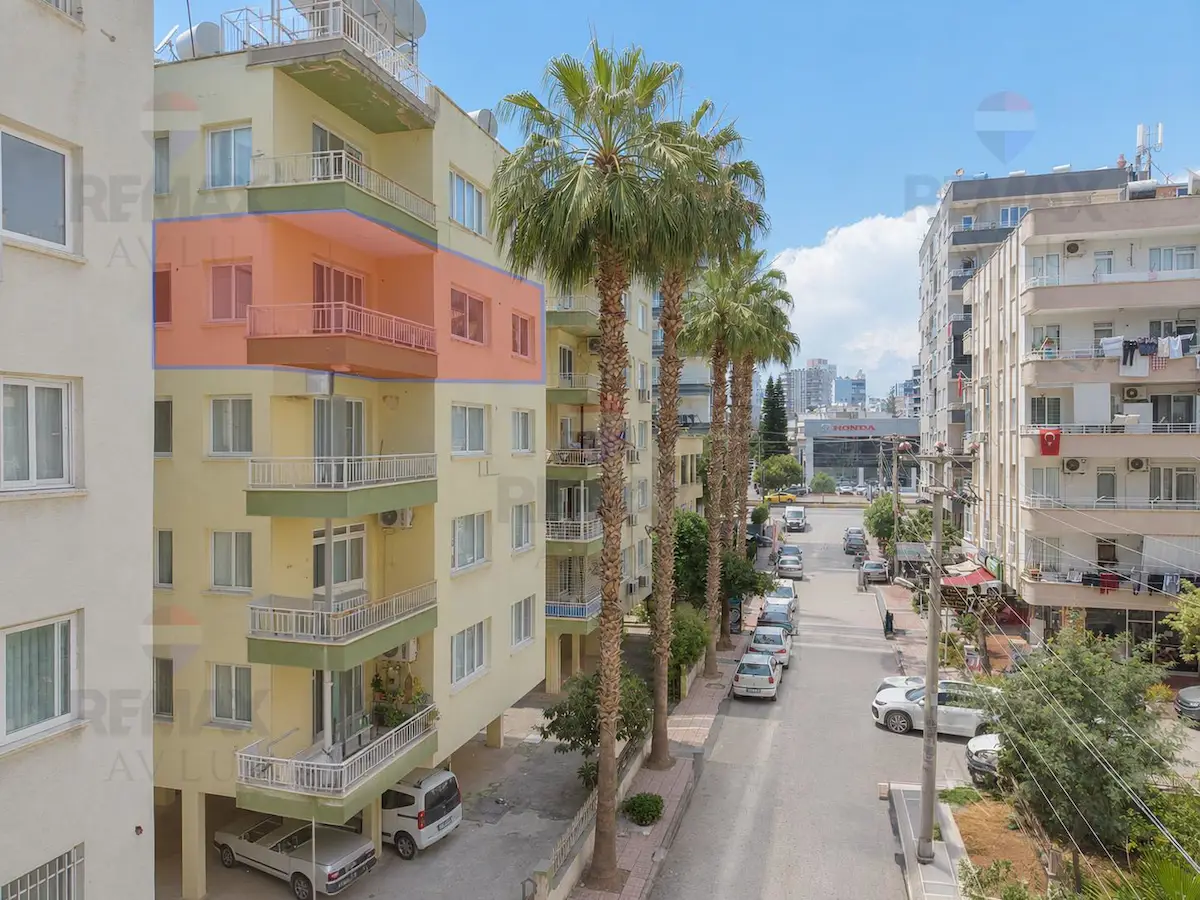 REMAX AVLU’DAN HONDA PLAZA KARŞISI YENİLENMİŞ SATILIK 3+1 
