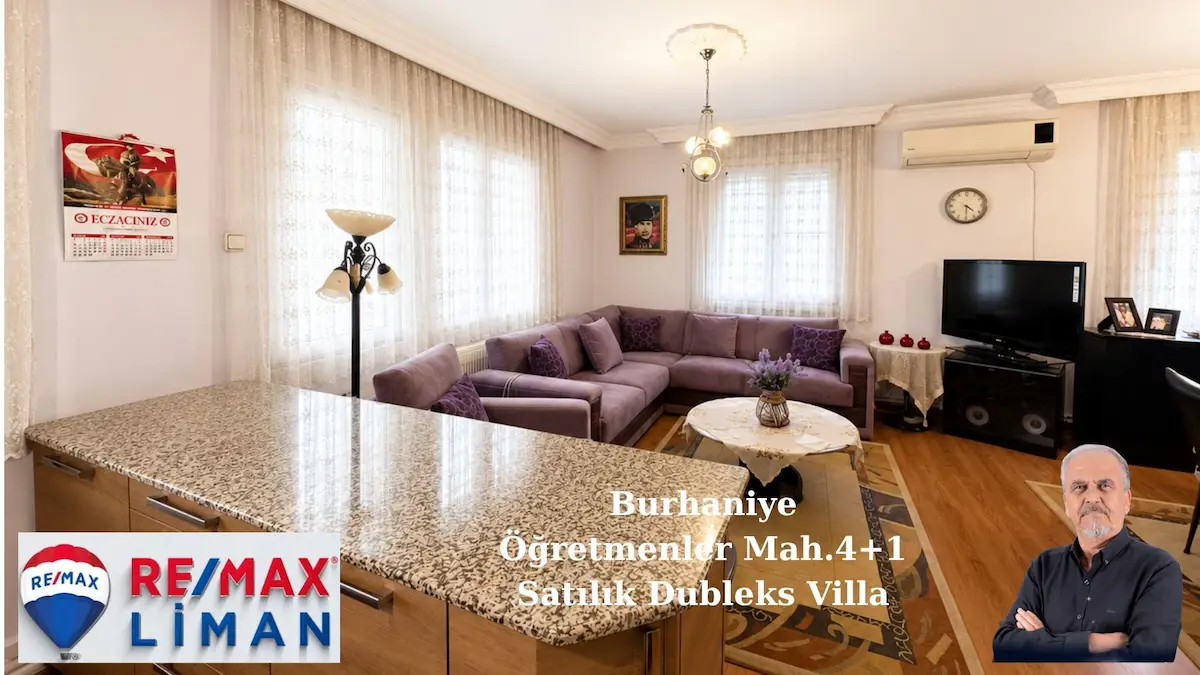 BURHANIYE ÖĞRETMENLER MAH. SATILIK 4+1 DUBLEKS IKIZ VILLA