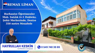 BURHANIYE ÖĞRETMENLER MAH. SATILIK 4+1 DUBLEKS IKIZ VILLA