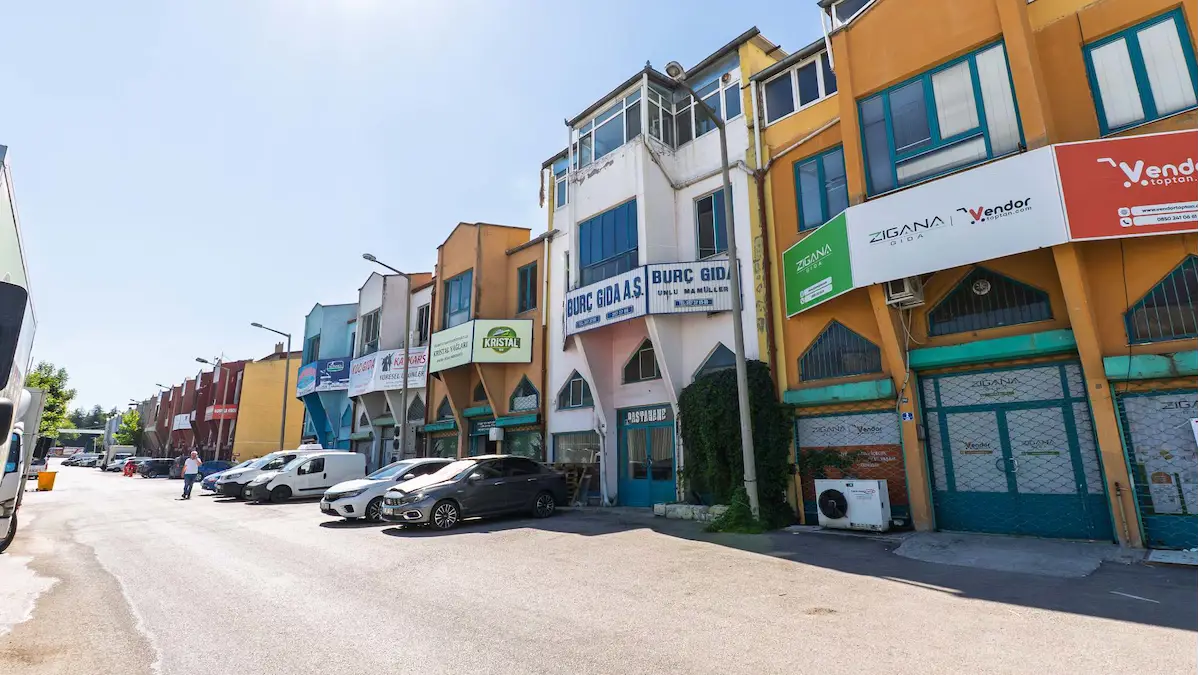 ÖZ ANKARA GIDA TOPTANCILAR SİTESİNDE 5 KATLI 450 M2 KOMPLE BİNA