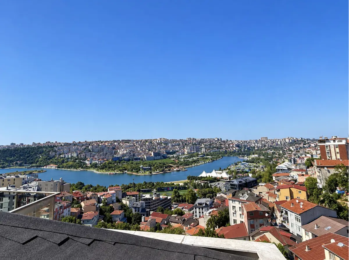 GÖL MANZARALI 155 M2 SÜTLÜCE SATILIK DUBLEKS BÜYÜK TERASLI
