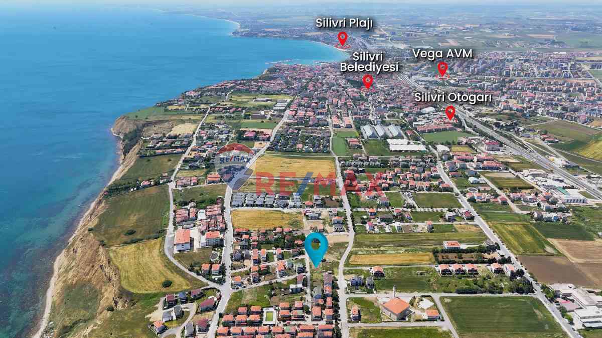 SİLİVRİ CUMHURİYET MAHALLESİ 411,07 M2 İMARLI ARSA REMAX ASTYLE