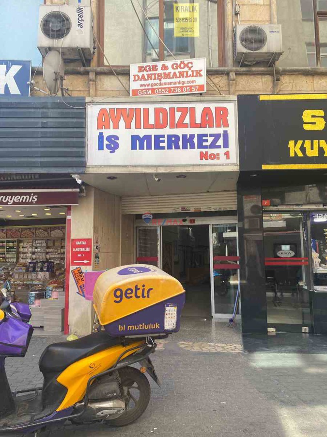 KARTAL YUKARI MAHALLE MERKEZİ KONUMDA KİRALIK BÜRO OFİS