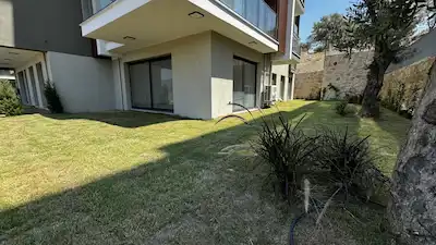 MILAS DOĞA YAŞAM EVLERINDE 3.5+1 SATILIK EMSALSIZ BAHÇE KATI