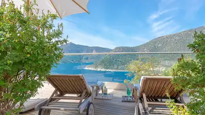 KALKAN'DA DENIZ MANZARALI, PRESTIJLI BUTIK OTEL