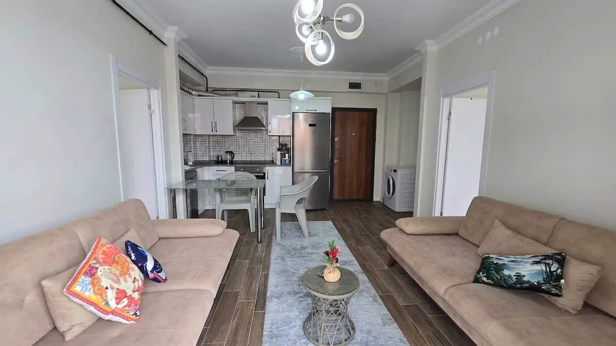 FIRSAT DAİRE, ÜNİVERSİTE YAKINI, EŞYALI, ARA KAT, 2+1, NET 65 M2 SATILIK DAİRE