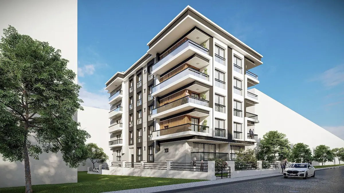 REMAX'TAN BOSTANLIDA DENİZE 1 SOKAK MESAFEDE SIFIR KÖŞE DAİRE