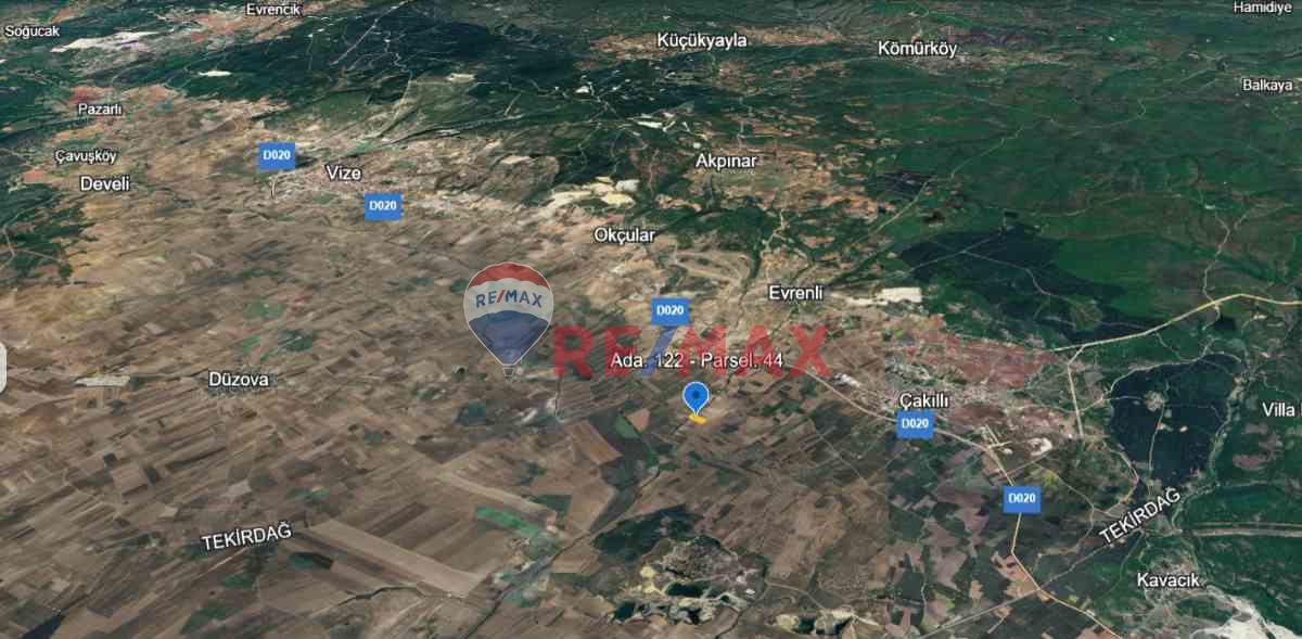 KIRKLARELI VIZE EVRENLI SATILIK TARLA