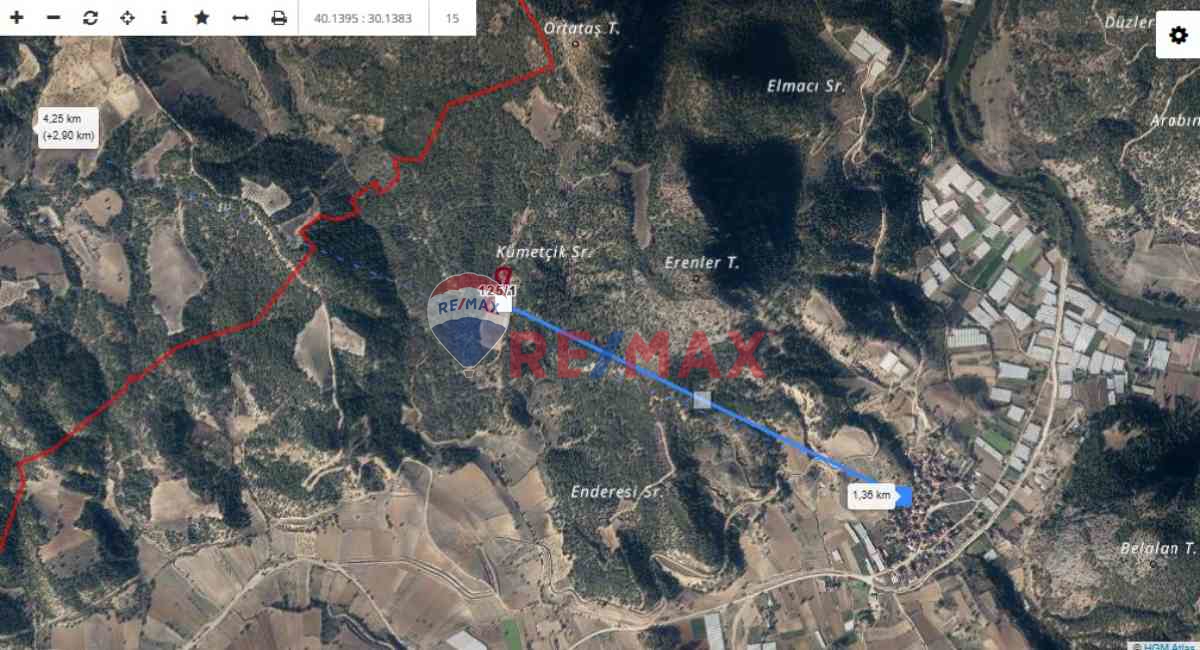 ERDAL TURAN'DAN BİLECİK SÖĞÜT'TE KÖYE YAKIN4466M2 MÜSTAKİL TAPU