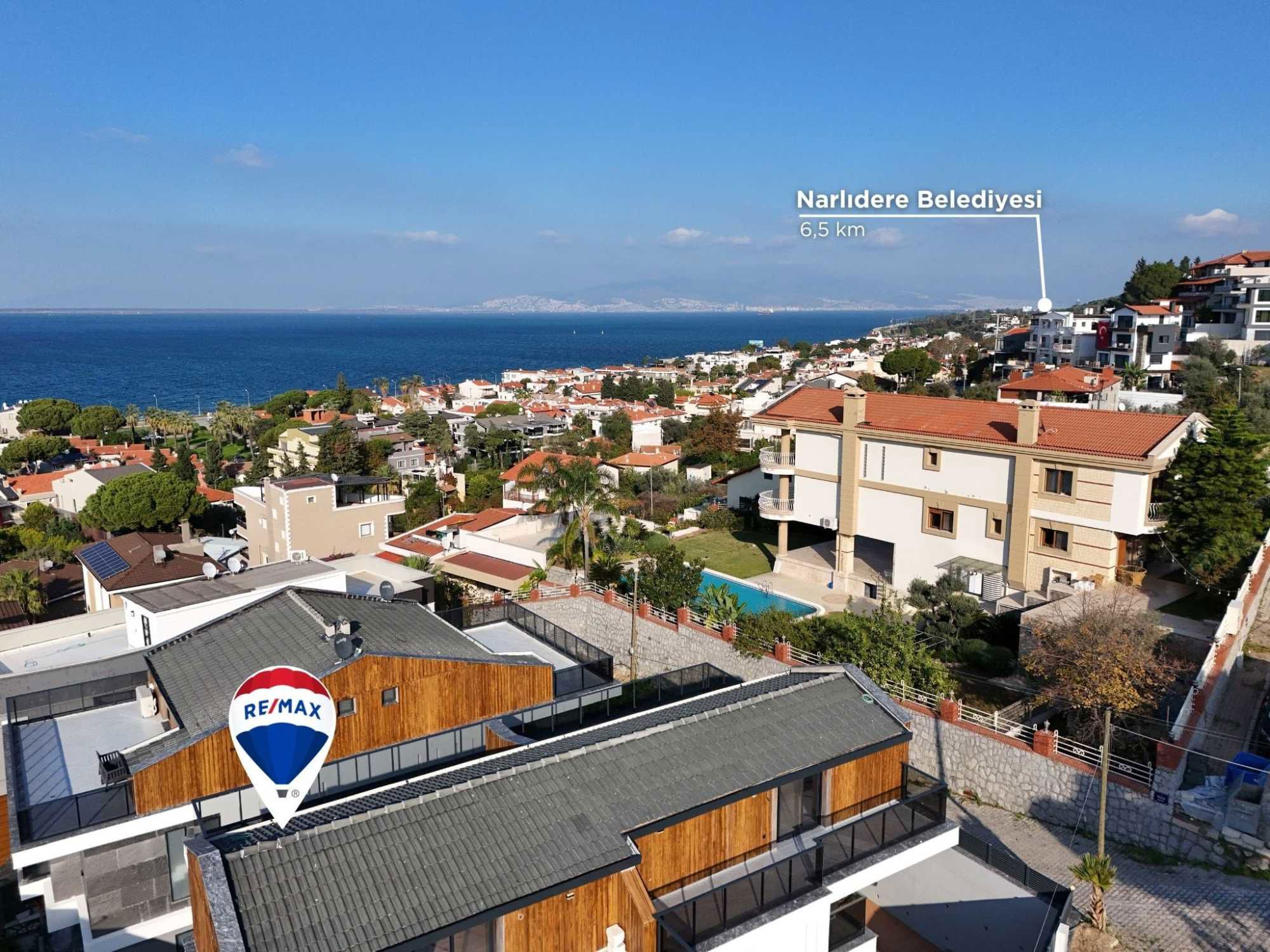 LIMANREIS'TE EŞSIZ DENIZ VE ORMAN MANZARALI MÜSTAKIL HAVUZLU LÜKS SIFIR TRIPLEX VIILLA