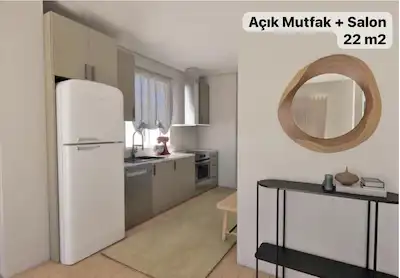 İÇERENKÖY TOPLU TAŞIMAYA YAKIN KULLANIŞLI 2+1 SATILIK DAİRE