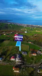 TAFLANDA İMAR SINIRINDA FULL DENİZ MANZARALI 2290 M2 TARLA