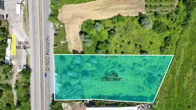 REMAX EFFECT EŞME'DE D-100 ANA YOLANA 53M CEPHELI SATILIK ARAZI