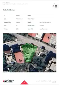 HATAY İSKENDERUN CEBİKE’DE ARSA TAPULU SATILIK TARLA 