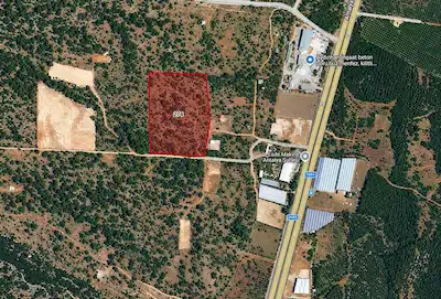 AKSU TOPALLI’DA 25.650 M² ZEYTİNLİKTE 3 DÖNÜM 20/171 HİSSE SATIŞI